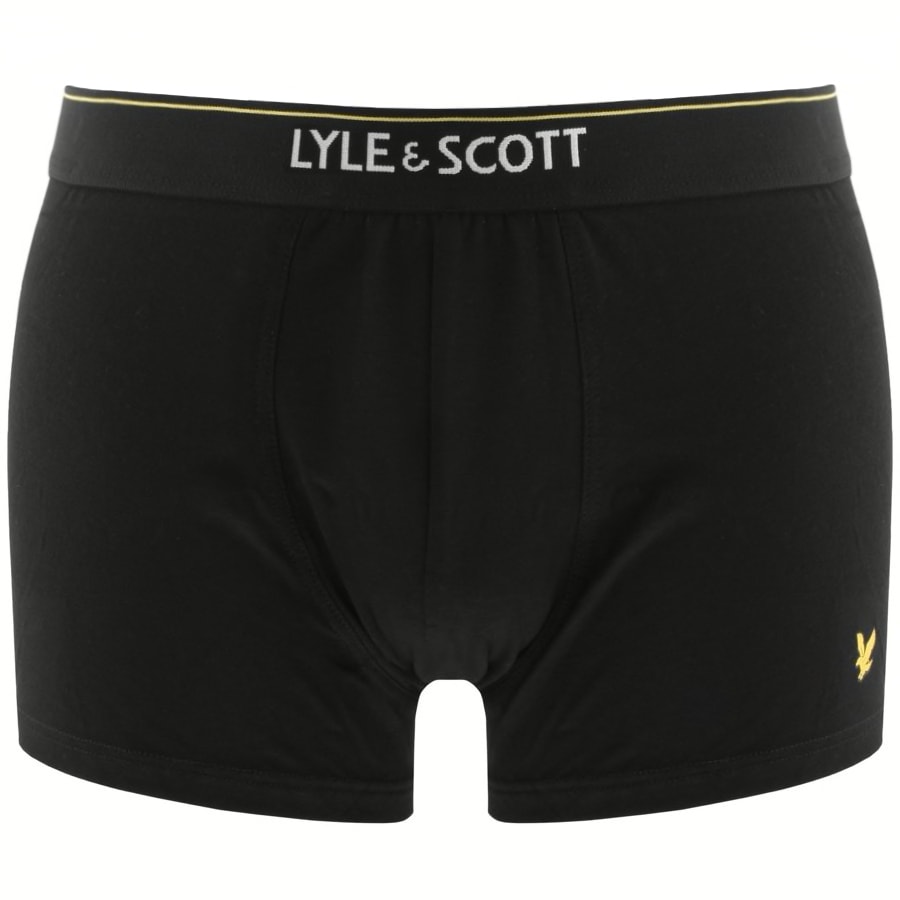 Alternative Image for ProductLyle And Scott Five Pack Trunks Black2